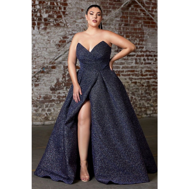 XL 5XL Plus Size Fashion Women Elegant Sequins Strapless Off Shoulder Sleeveless Bride Bridesmaids Wedding Long Dress Gorgeous Party Maxi Ball Gowns