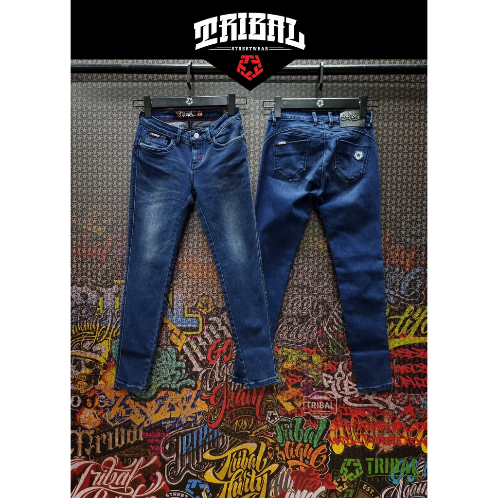 In stock】Tribal Ladies' Denim Pants