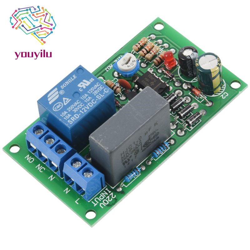 220V relay board, power on, time delay, circuit module, D1B5 | Shopee ...