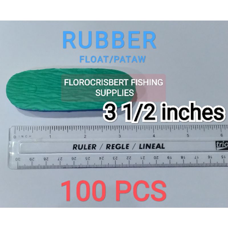 100 PCS Rubber Float/Pataw For Fishing Net (PER PACK)