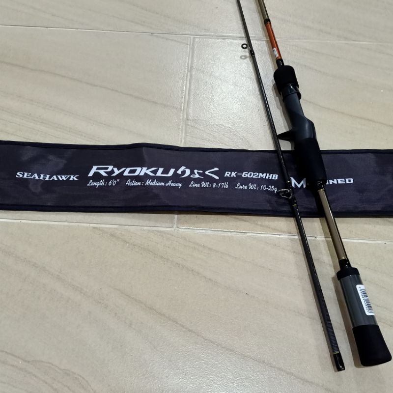 **Seahawk RYOKU Bait Casting Rod | Shopee Philippines