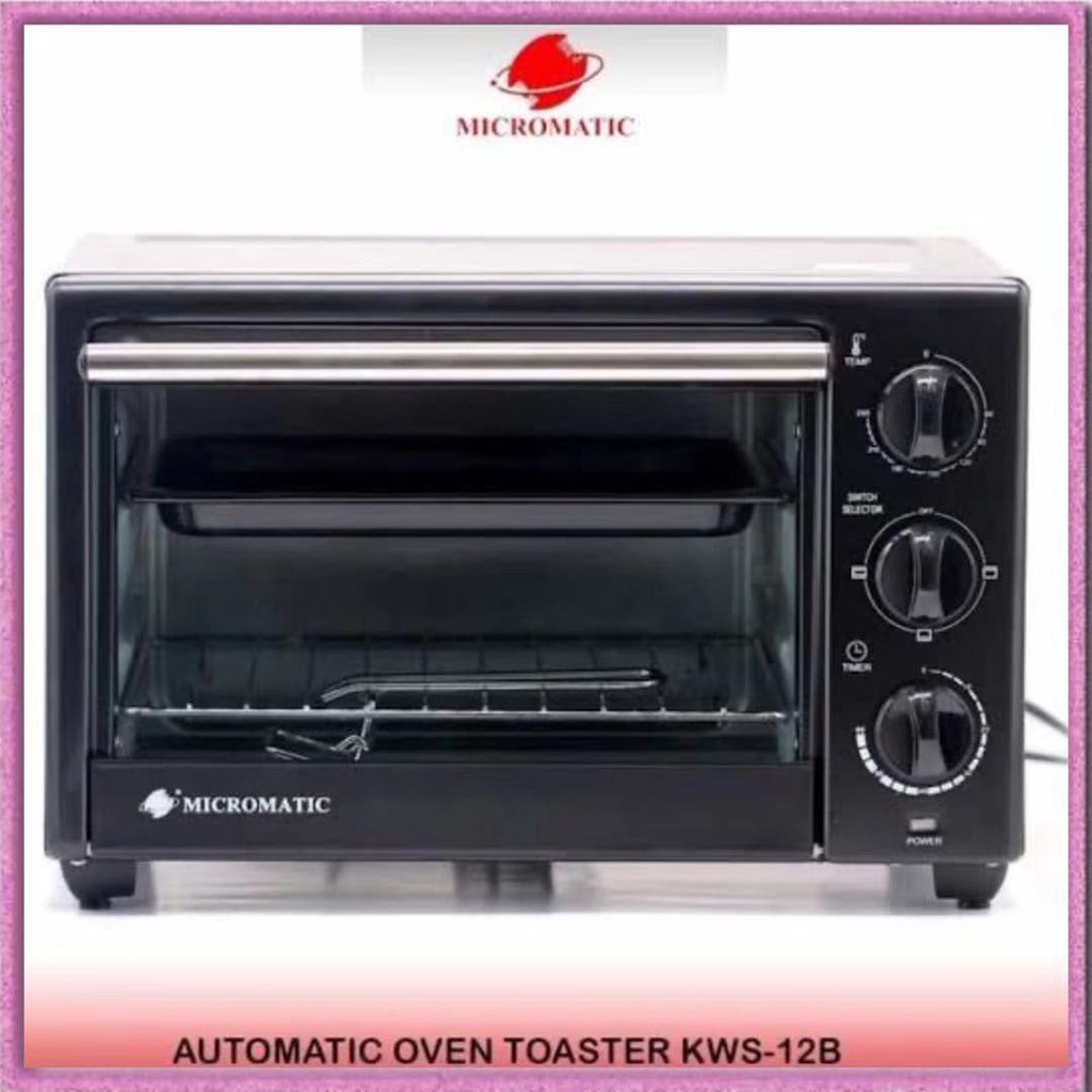 Electric store oven black