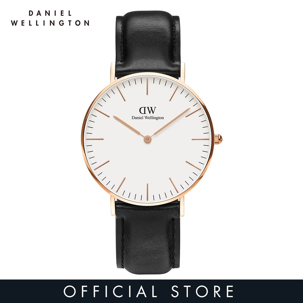 2 Years Warranty Daniel Wellington Classic Sheffield Watch 36mm Rose Gold Silver Leather Strap DW Watch for Women and Men Unisex Fashion Watch Shopee Philippines