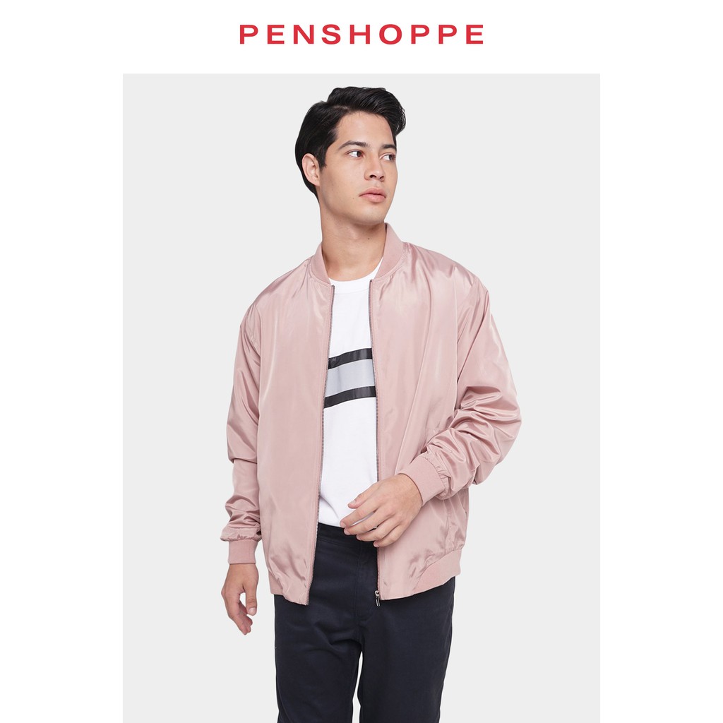 Penshoppe bomber 2025 jacket pink