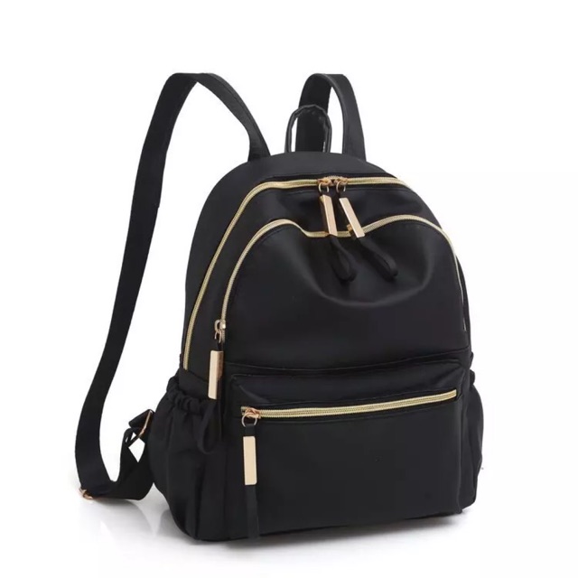 AW Rouva Korean Nylon Backpack | Shopee Philippines