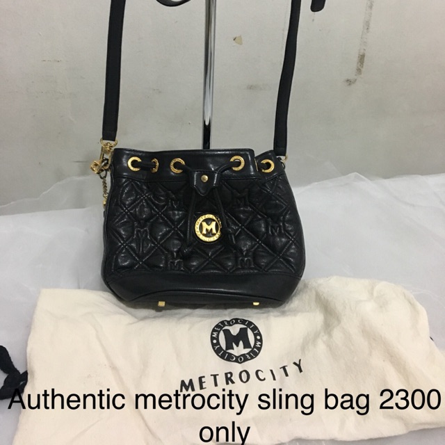 Metrocity, Bags, Metrocity Hand Bag In Black