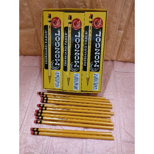 mongol 2 pencil original mongol 2 12 pcs in 1 box | Shopee Philippines