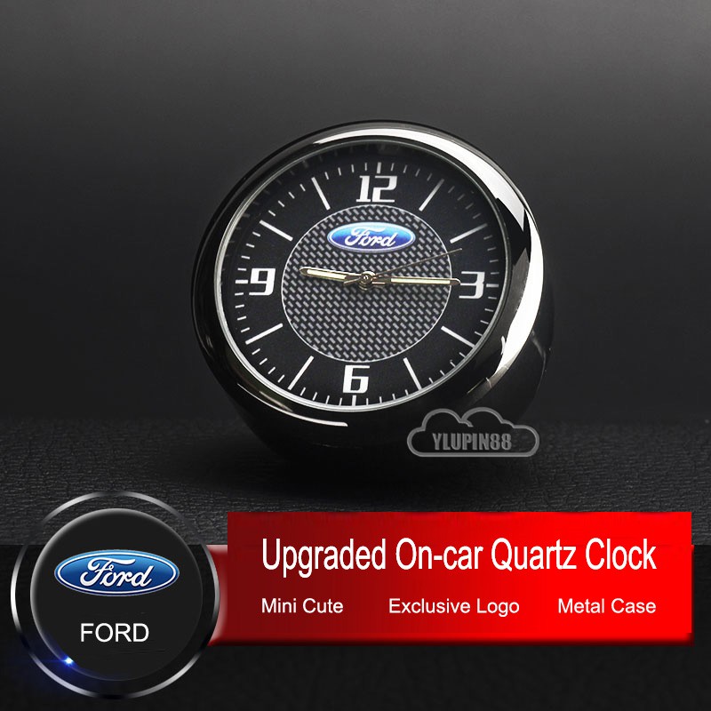 Car Interior Mini Digital Clock Car Air Vent Outle Socket Electronic ...