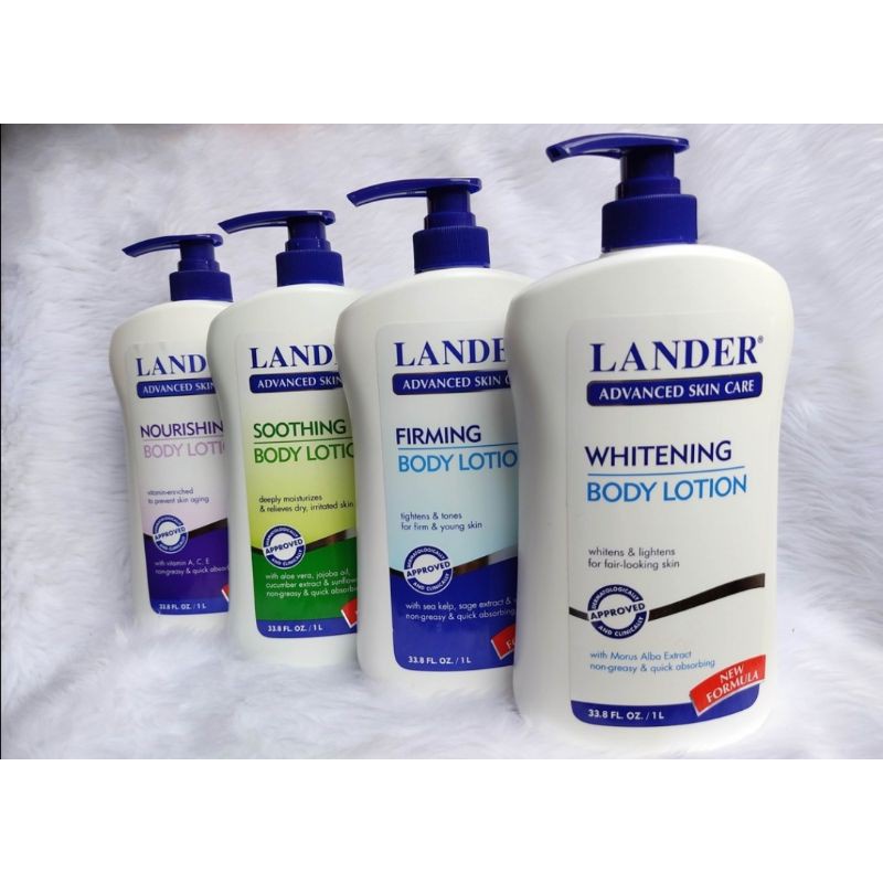 Lander Whitening Body Lotion 1 Liter