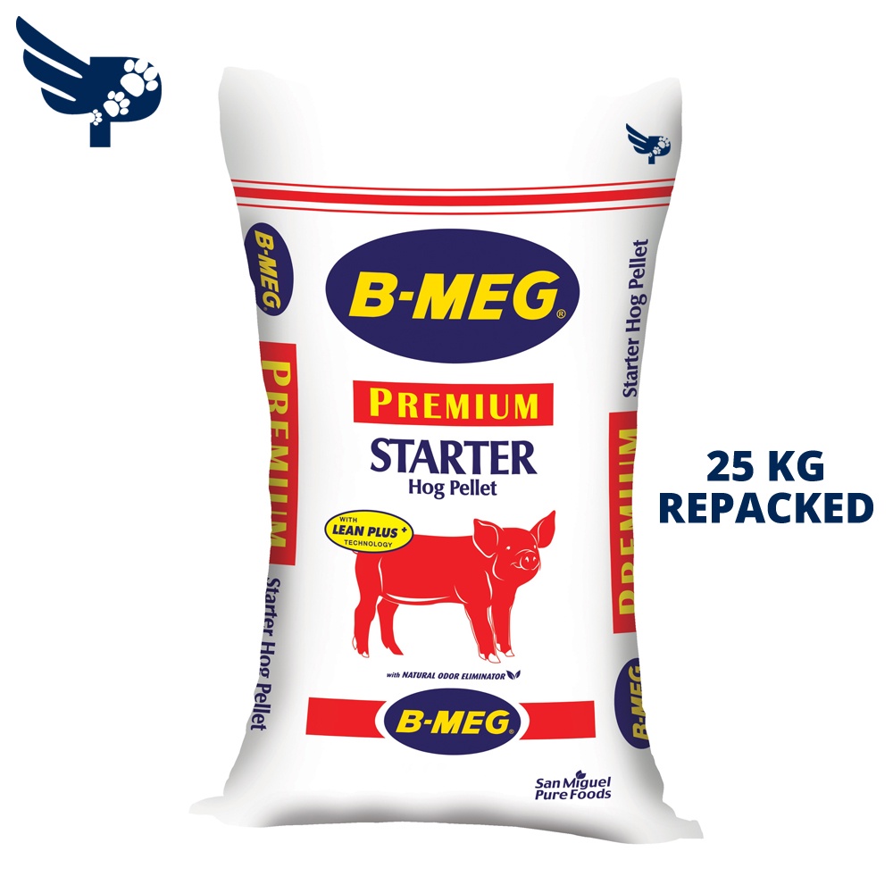 BMEG Premium Starter Hog Pellet 25KG Pig San Miguel Foods BMEG