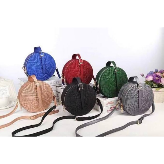 Jelly rattan outlet bag