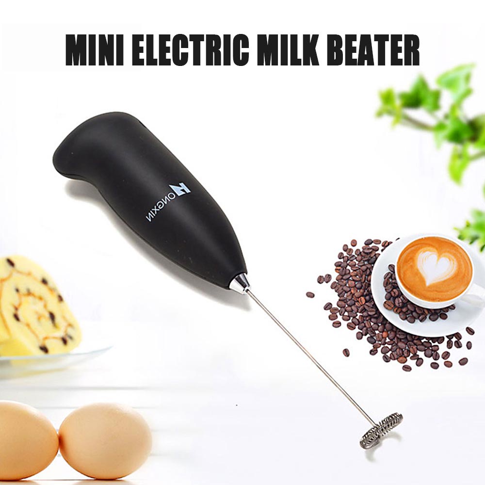 Mini Hand Mixer Stainless Blender Mixer Egg Beater Electric Mini Milk