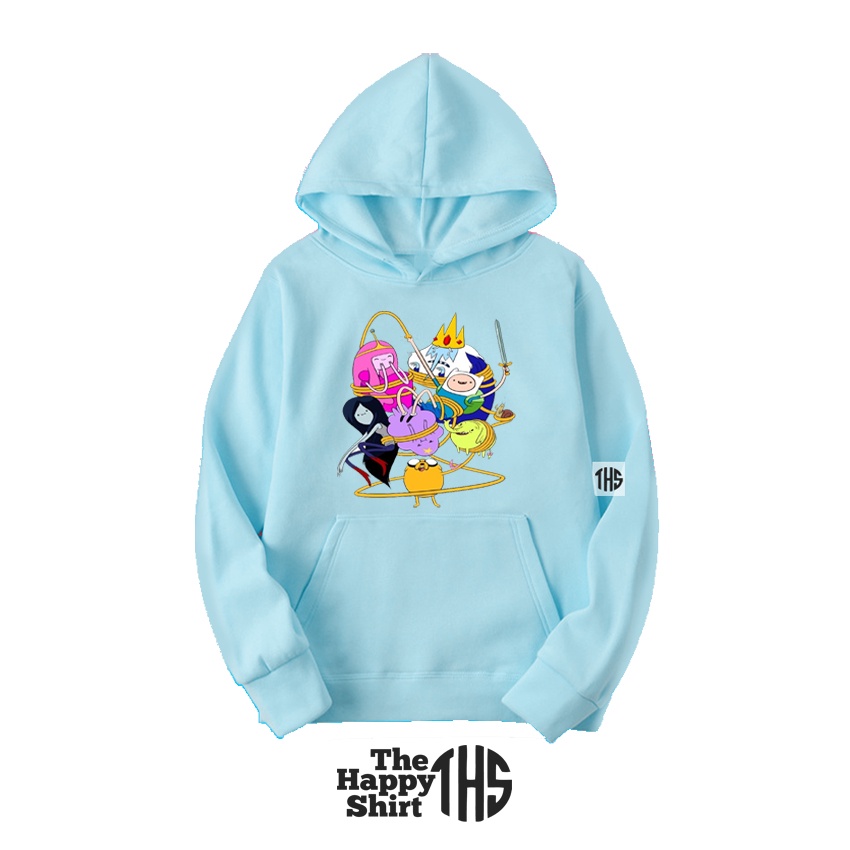 ADVENTURE TIME HOODIES FIIN JAKE PRINCESS BUBBLE GUM BMO MARCELINE THE HAPPY SHIRT Shopee Philippines