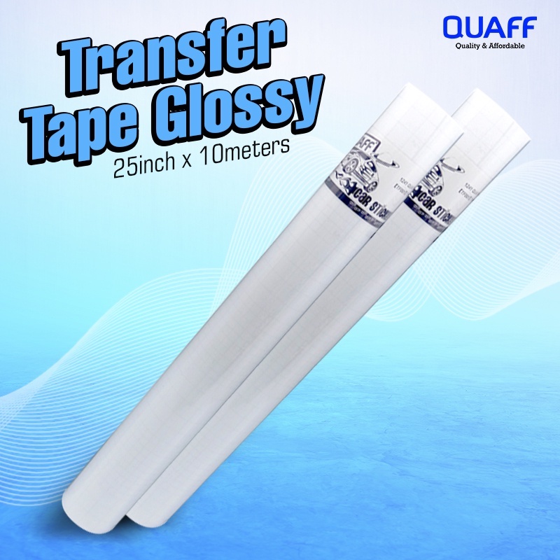 Quaff Transfer Tape For Car Sticker Decal Application 25 Inches X 10 ...