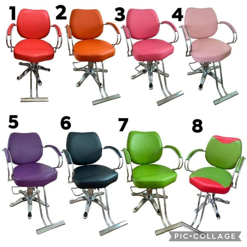 Brand New Salon Chairs Colored Hydraulic Chair Heavy Duty Salon Chair Shopee Philippines