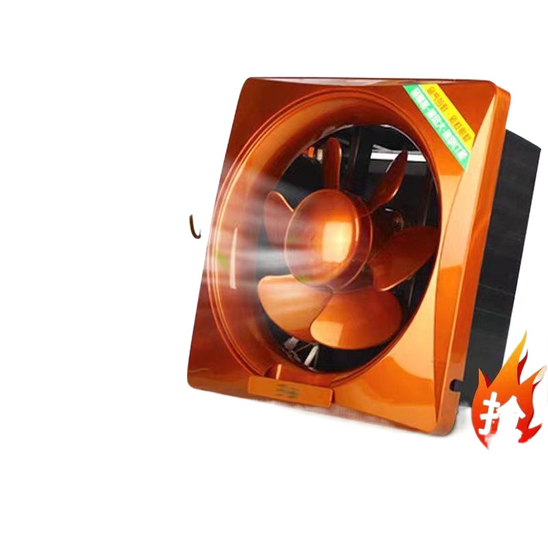 10 inch 12 inch household kitchen exhaust fan oil fume free installation ventilation fan strong