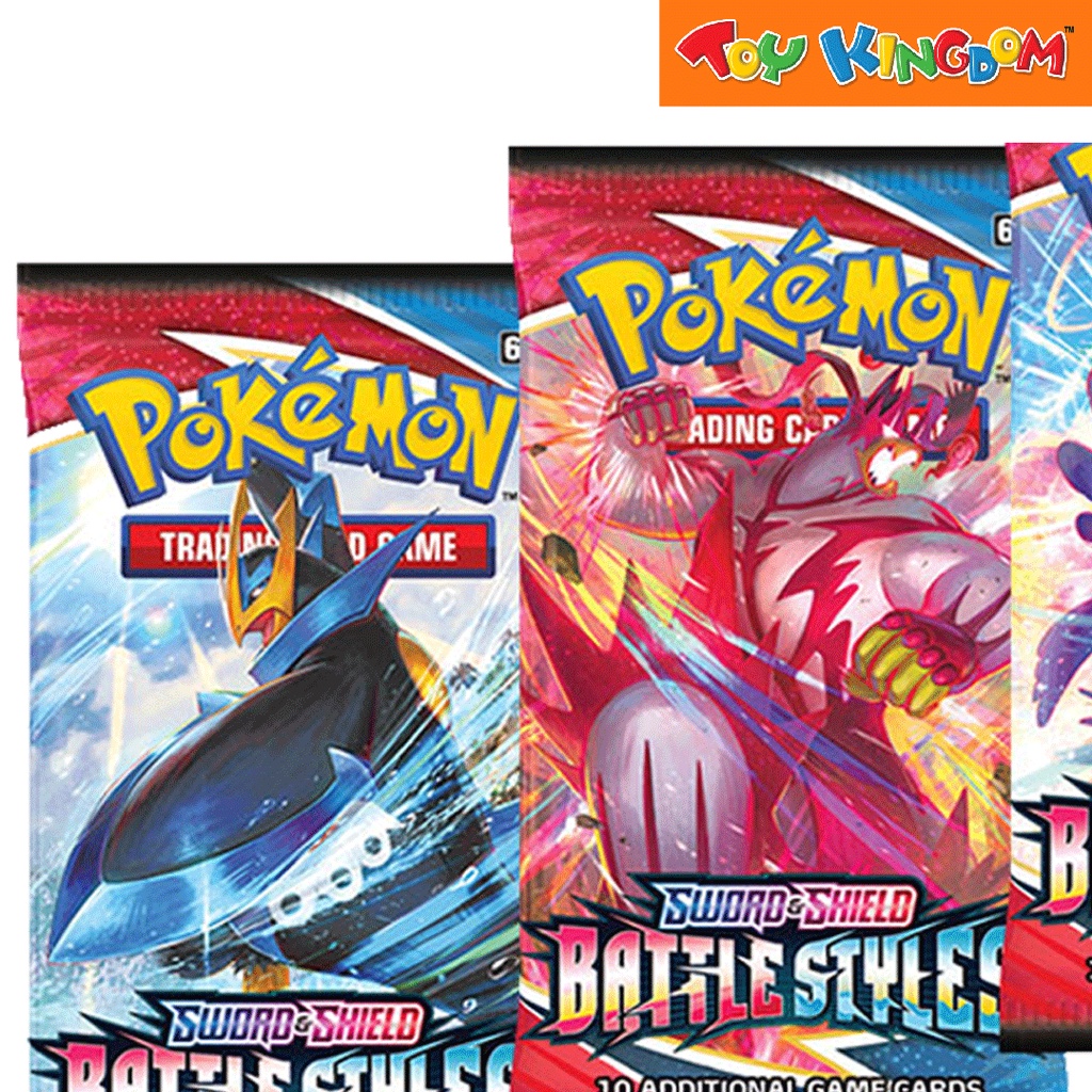 Pokemon Trading Card Game SS5 4 Sets Battle Styles Boosters | Shopee ...
