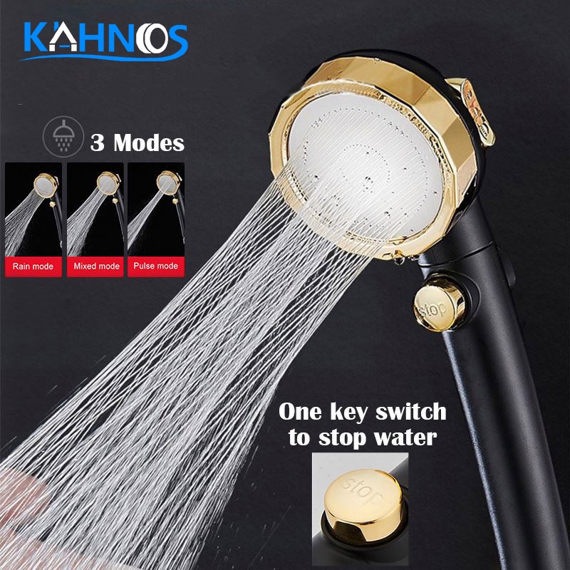 High Pressure Shower Head Spa Rainfall Hand Hold Shower Replete For A
