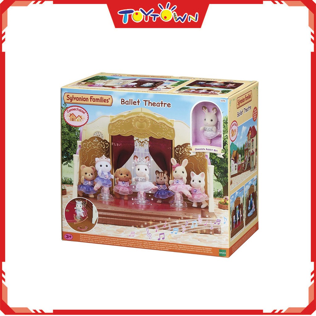 Sylvanian families ballet on sale theatre playset