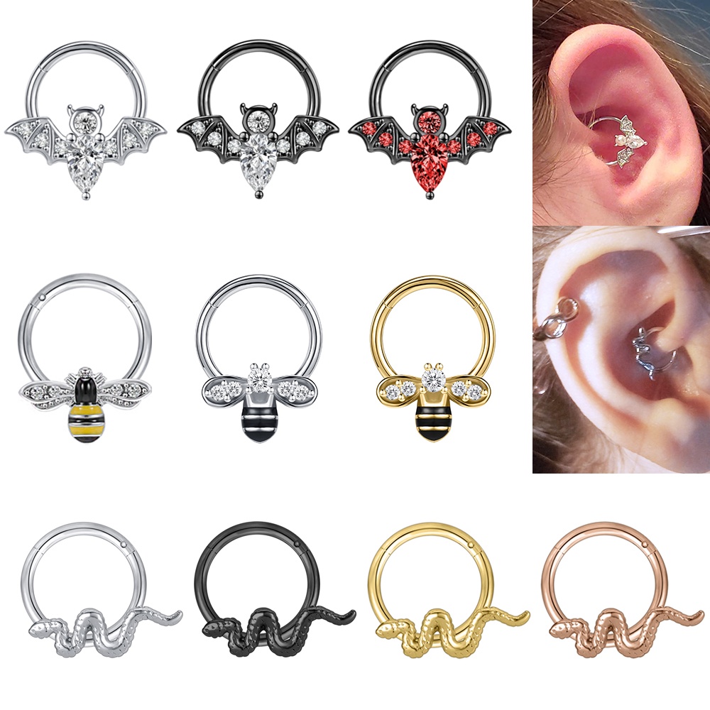 Snake hot sale septum clicker