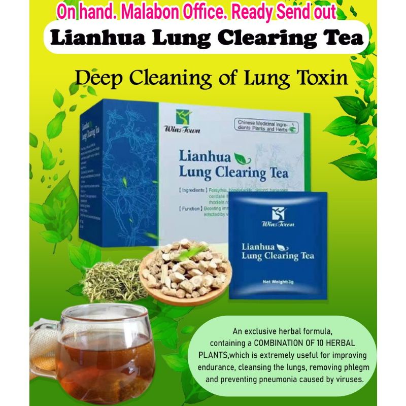 LianHua Lung Clearing Tea 1 Box (3gx20teabags) | Shopee Philippines