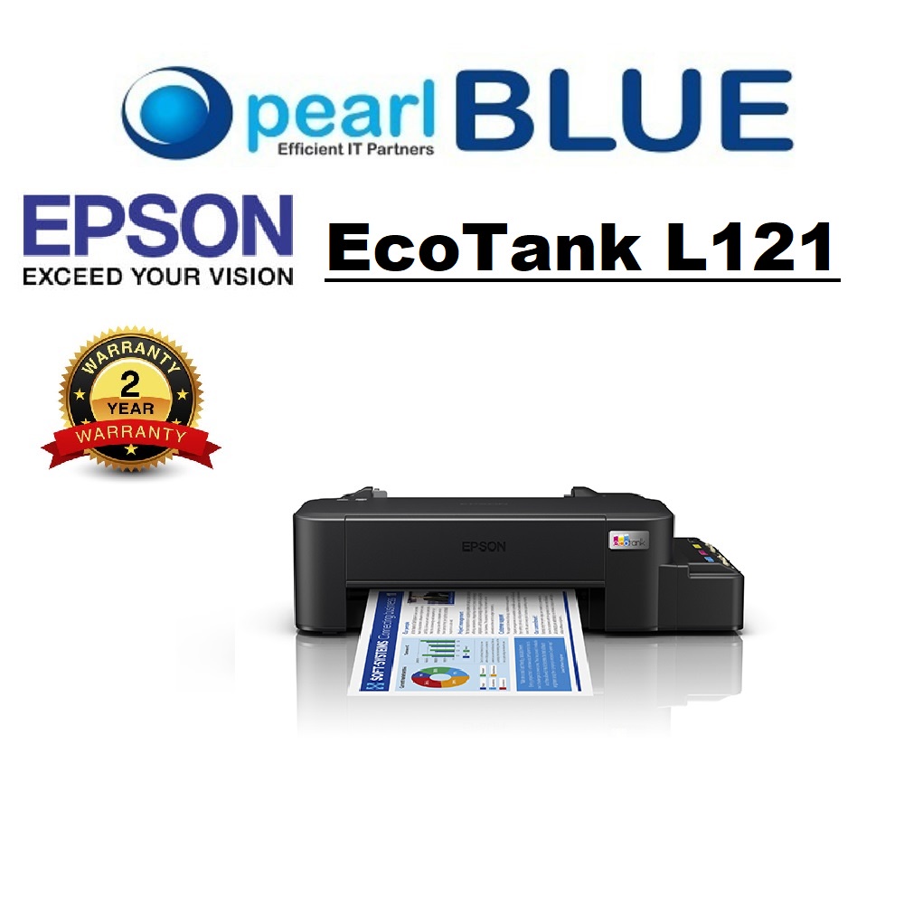 Epson Ecotank L121 A4 Ink Tank Printer Shopee Philippines 1593