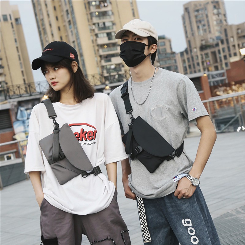 JNK #C1120 Fashion Unisex Waterproof Chest Bag Cross Body Bag Shoulder ...