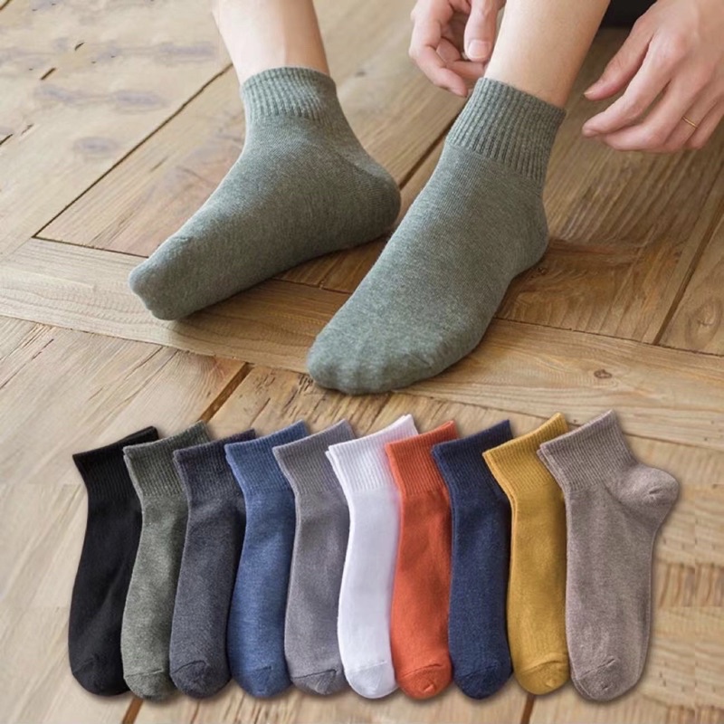10 pairs of men's business casual socks Shopee Philippines