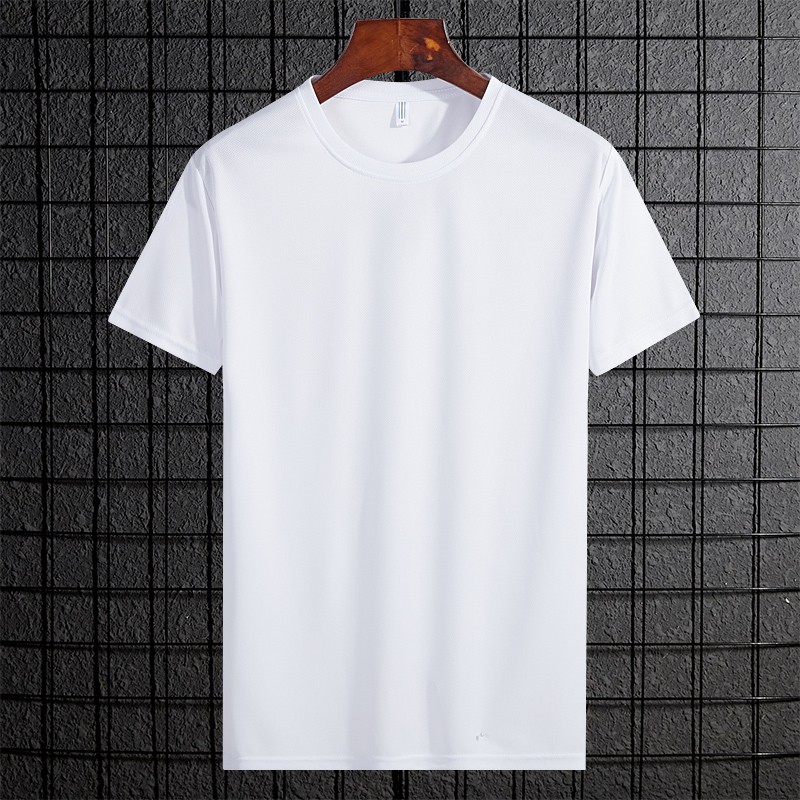 Plain white shop dri fit shirt