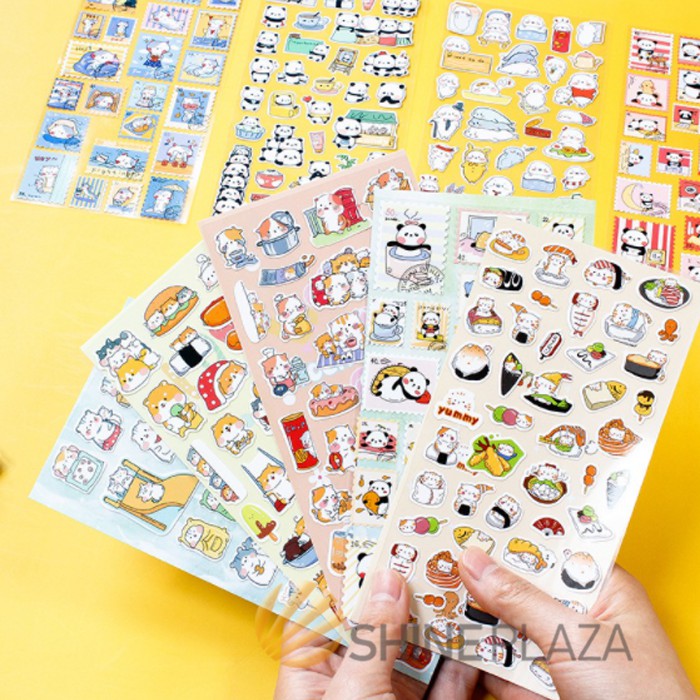 Little Animal Diary Deco Stickers - Cute Stickers | Shopee Philippines