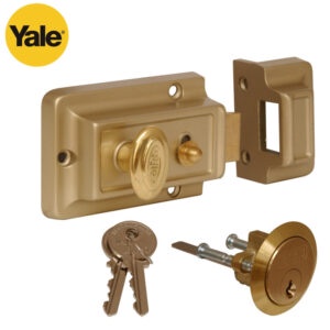 YALE RIM LOCK NIGHT LATCH - MODEL V78 GL | Shopee Philippines
