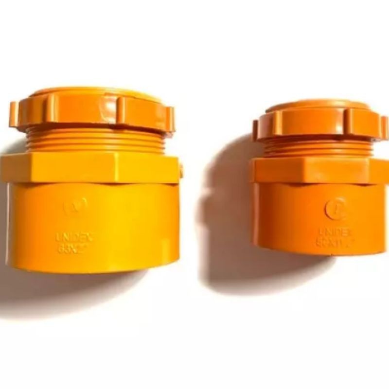 Pvc Orange Adaptor with Locknut 1 1/4"/1 1/2"/2" Shopee Philippines