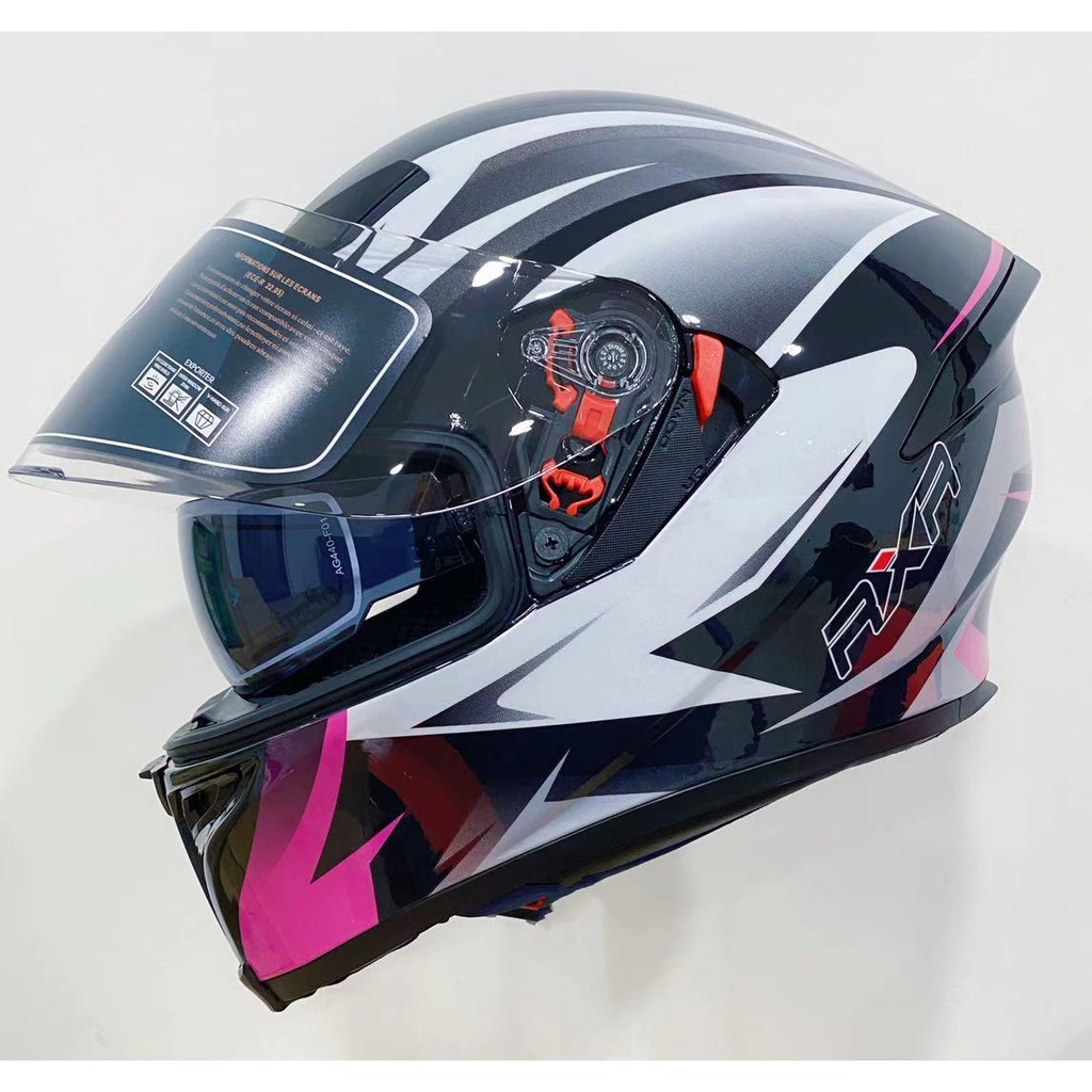 Rxr helmet dual sales visor