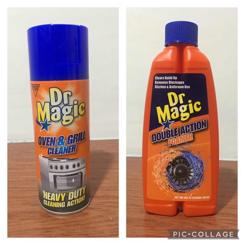 Dr. Magic Oven & Grill Cleaner 390ml / Dr. Magic Double Action Foamer