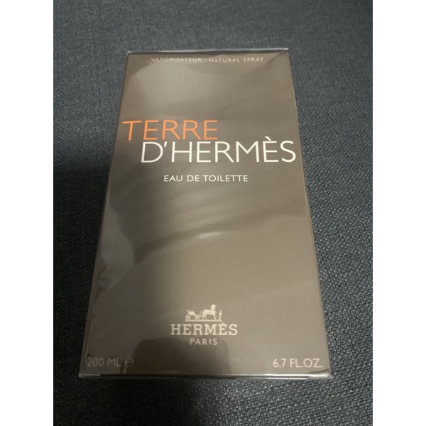 ORIGINAL Terre d Hermes edt 100/200ml/15ml pouch no box | Shopee ...