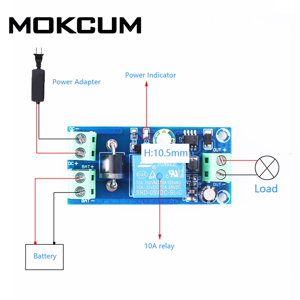 Power-OFF Protecter Module Automatic Switching Module UPS Emergency Cut ...