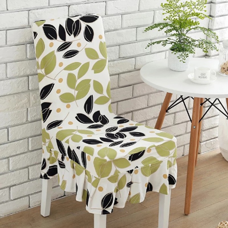 Dining Chair Cover Universal Removable Elastic Chair Cover AntiDirty