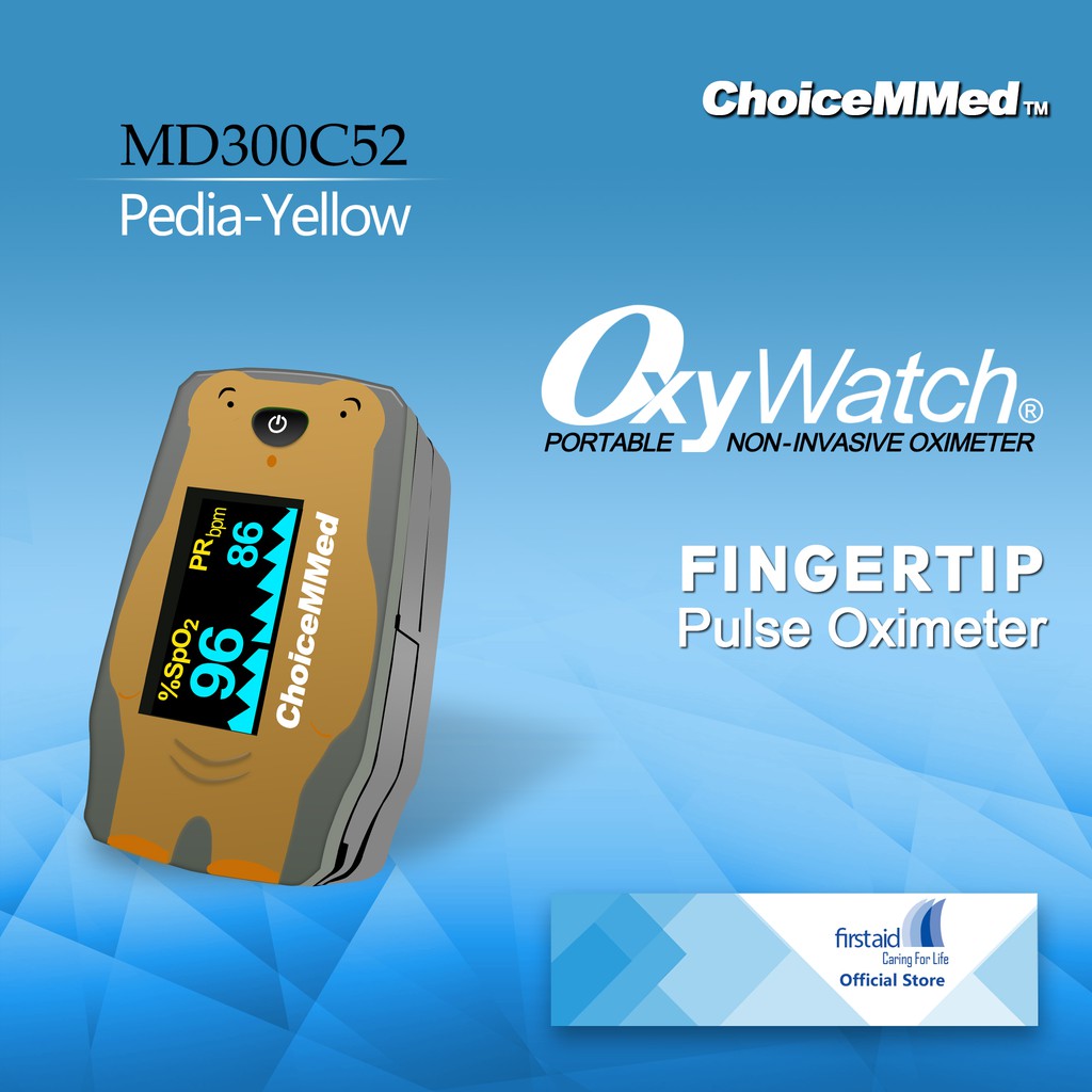ChoiceMMed Pulse Oximeter for Kids Shopee Philippines