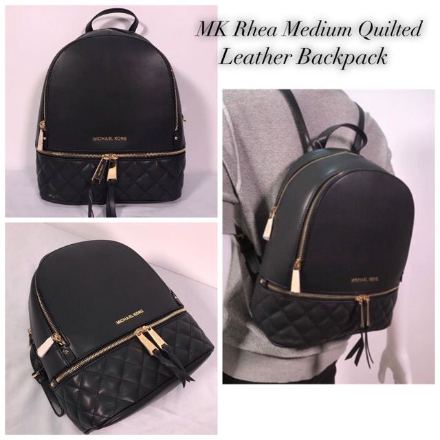 Michael kors rhea online quilted backpack