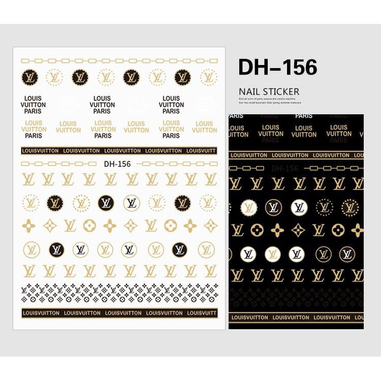 Nail Art Sticker - DH-160 Louis Vuitton