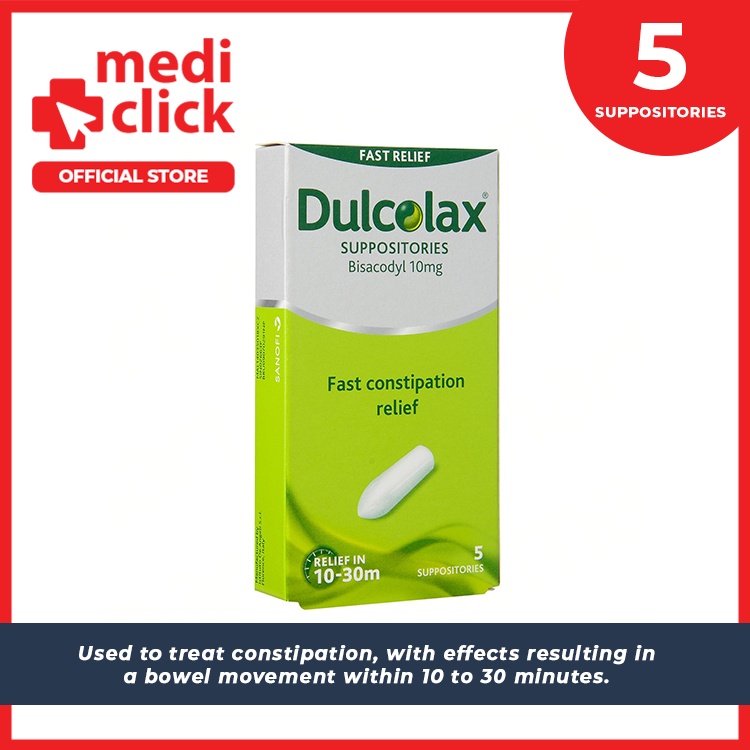 Dulcolax Adult 10mg - 10 suppositories