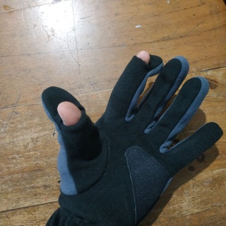 Polar Fleece Gloves Thickened Muslin Gloves | Shopee Philippines