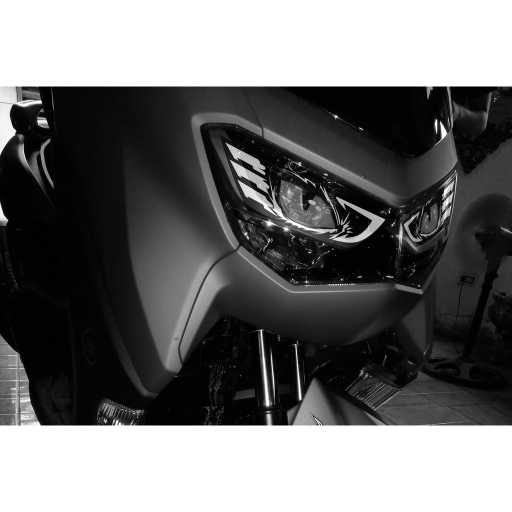 Winker For Yamaha Nmax 155 V2 2021 black and white v2 eagle design ...