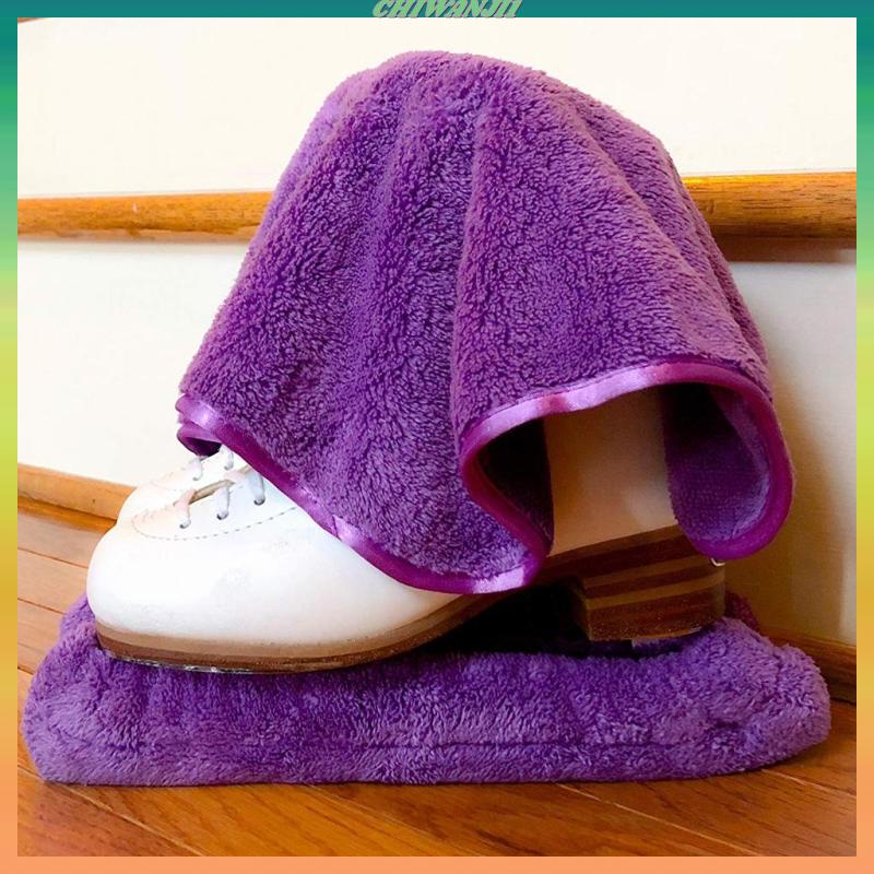 1 Pair Boots Cover Soft Solid Color Water Absorbant Skate Shoe Cover Skate Footw