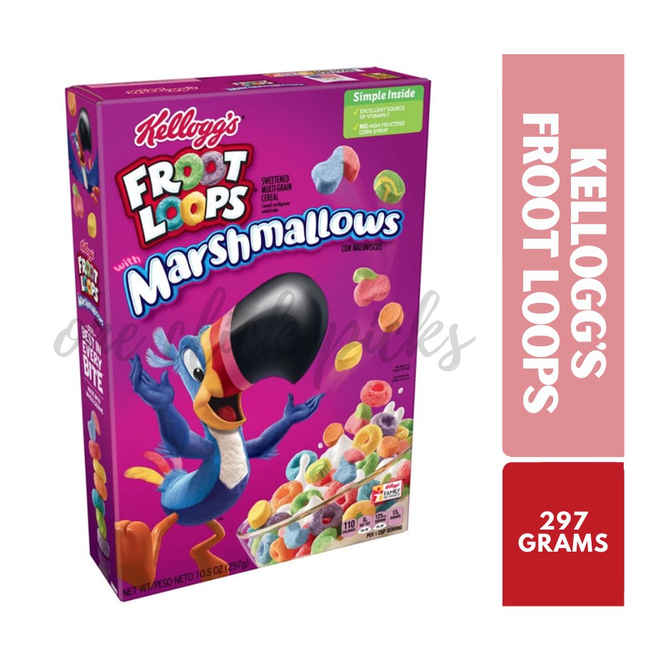 Kellogg's Froot Loops with Marshmallows