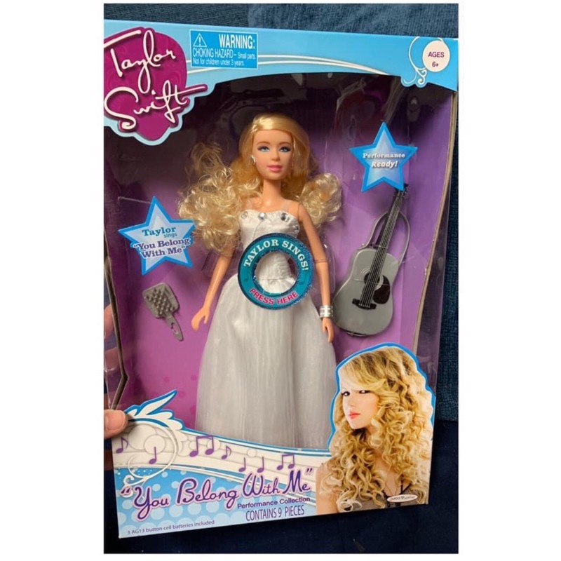 Taylor Swift You Belong with Me Singing Doll : : Toys & Games
