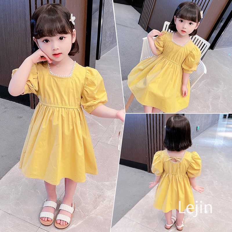 Kids Dress Girl Dresses Baju Budak Perempuan Sweet Princess Dresses ...