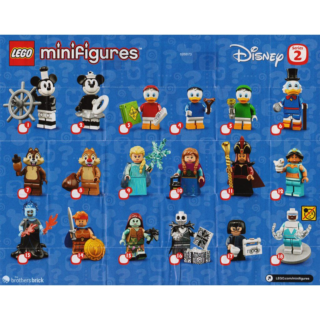 Lego minifiguras store disney 2