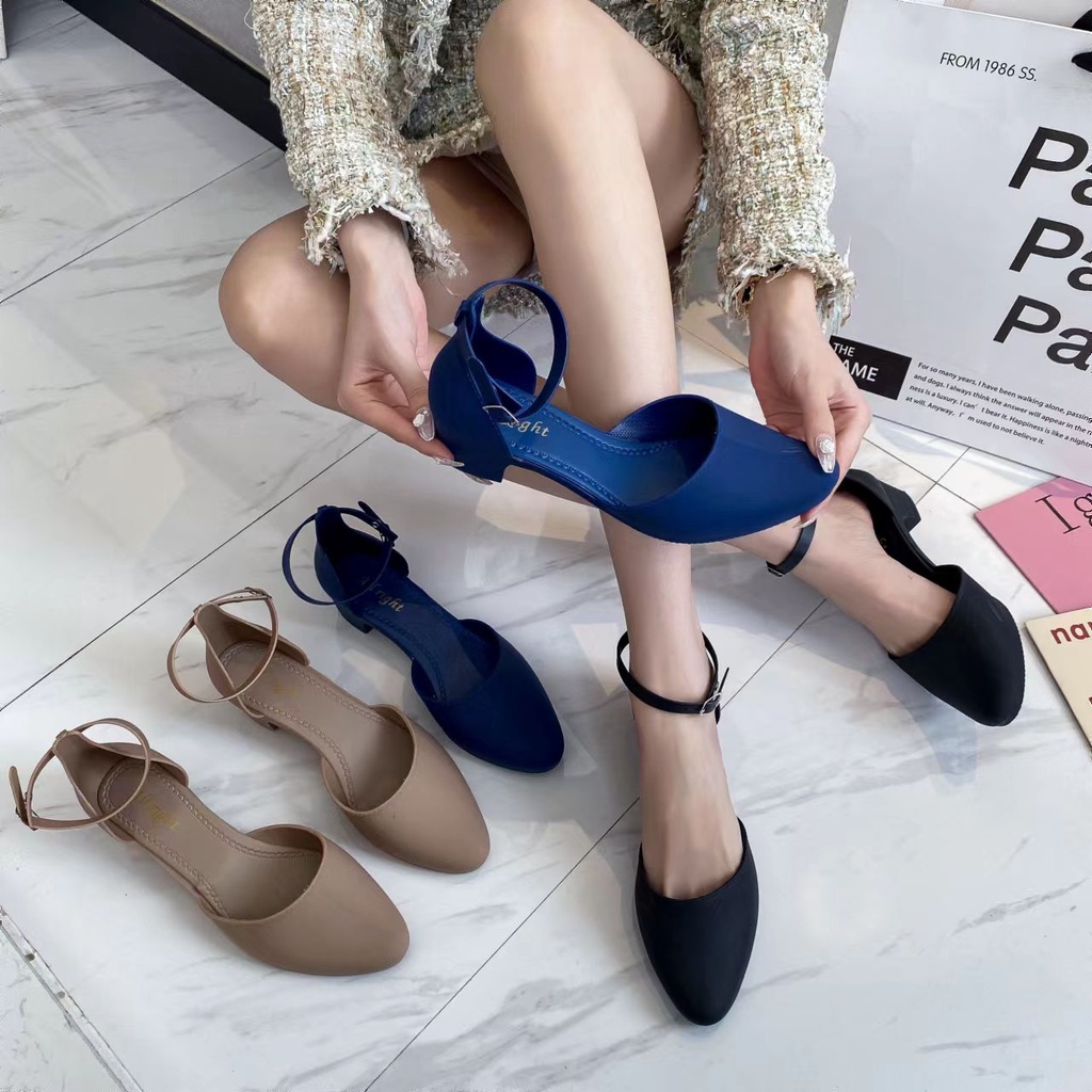 New high heels jelly shoes for women Shopee Philippines