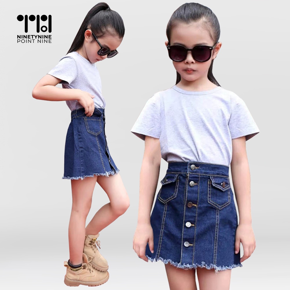 Denim pencil clearance skirt youth